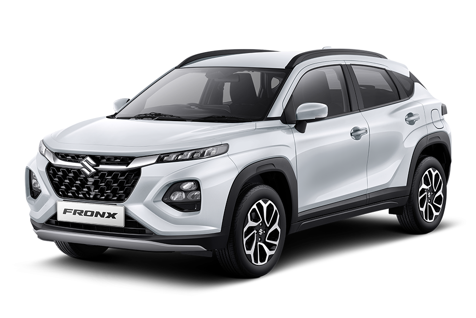 images_car-color_63_01_Suzuki FRONX GL Exterior 45┬║ front side - FLIP [SNOW WHITE]-GL